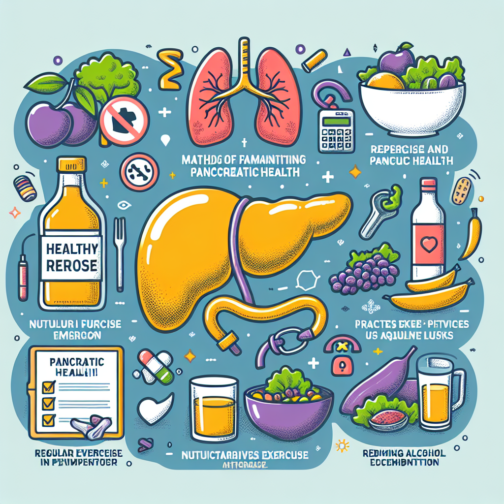 췌장 건강을 유지하는 방법과 예방법